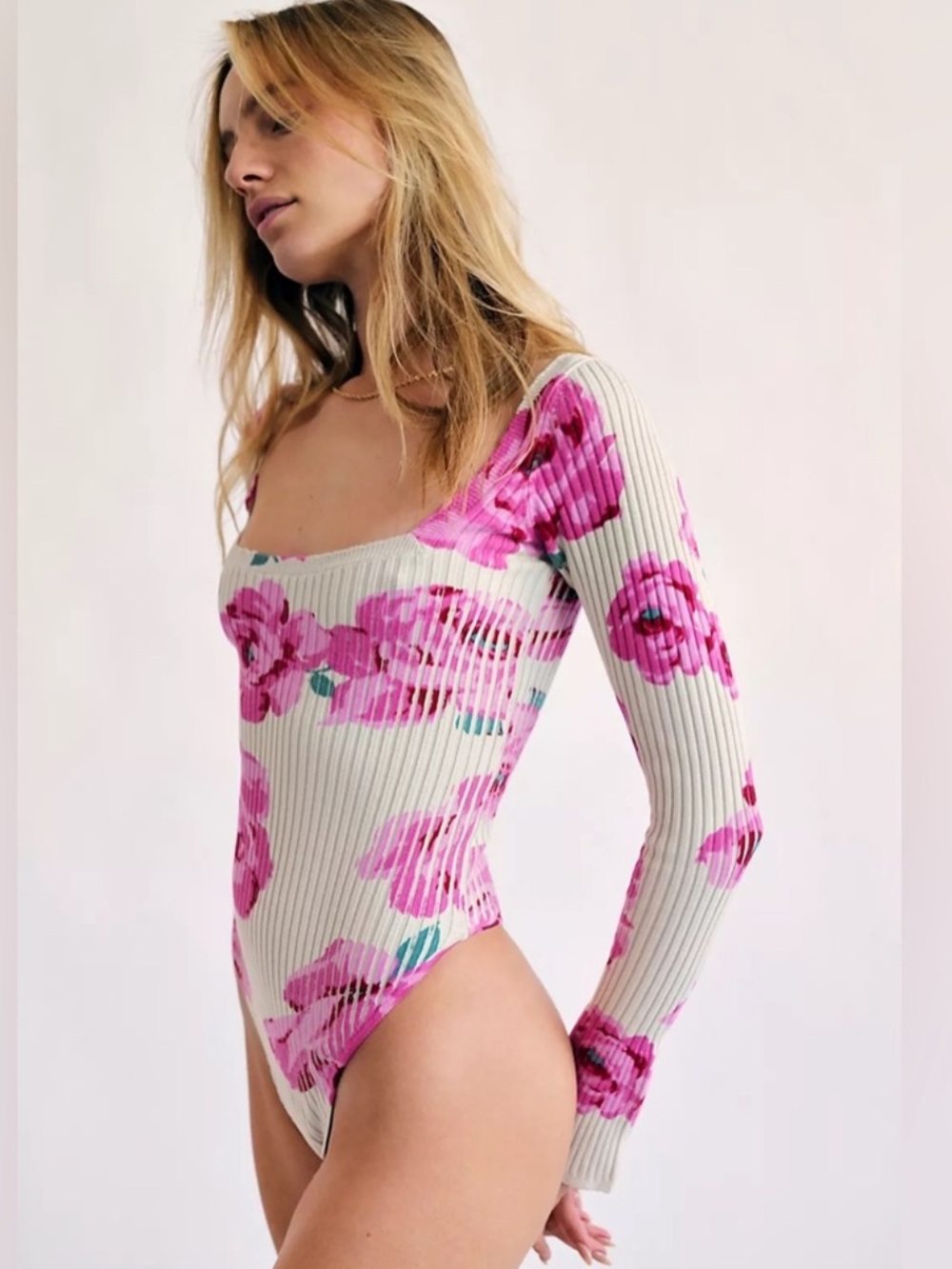 Free People Lover To Lover Bodysuit Xs